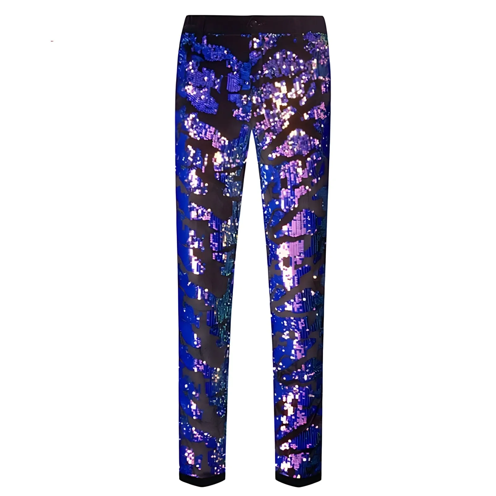 The Angelo Sequin Slim Fit Dress Suit Pants Trousers - Multiple Colors