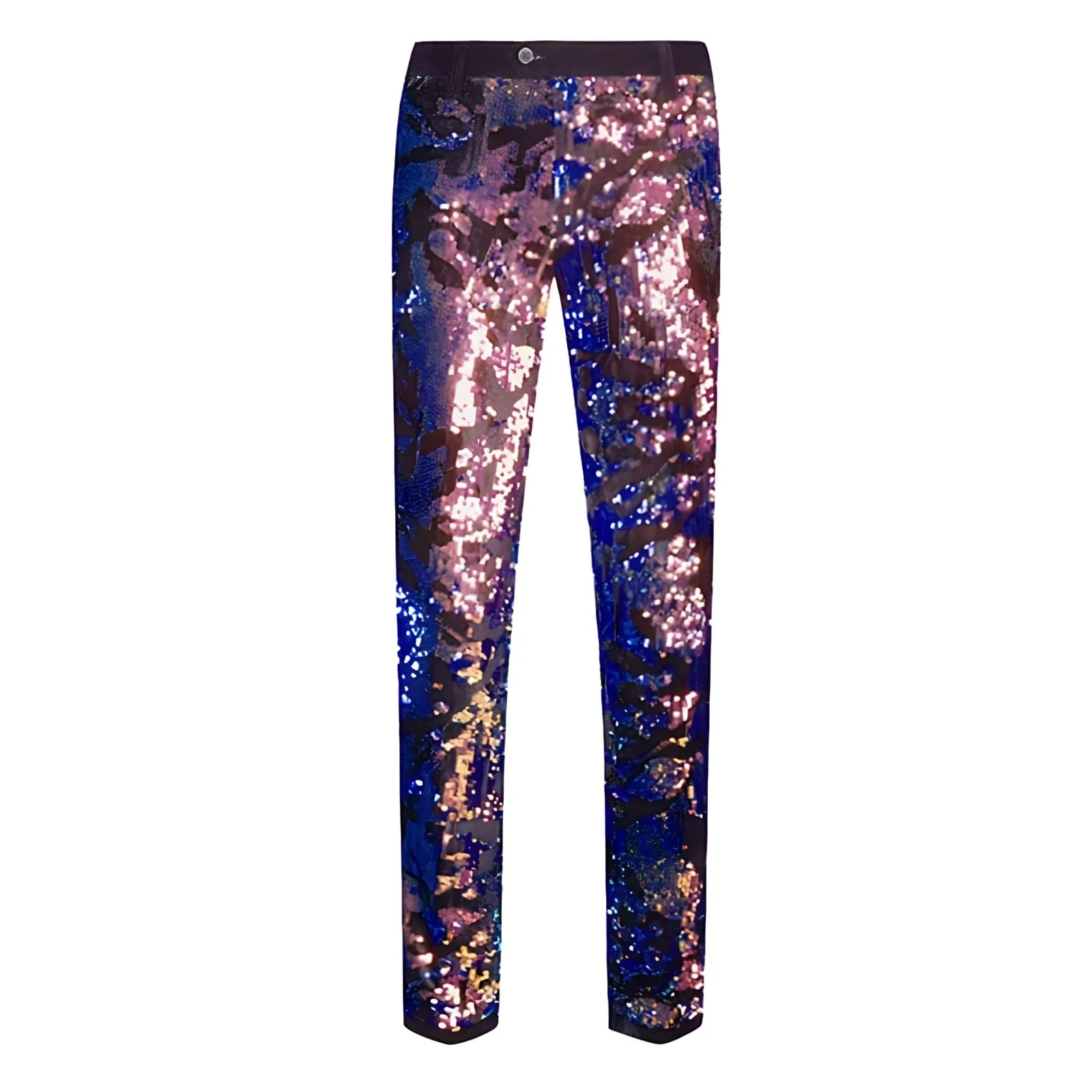 The Angelo Sequin Slim Fit Dress Suit Pants Trousers - Multiple Colors