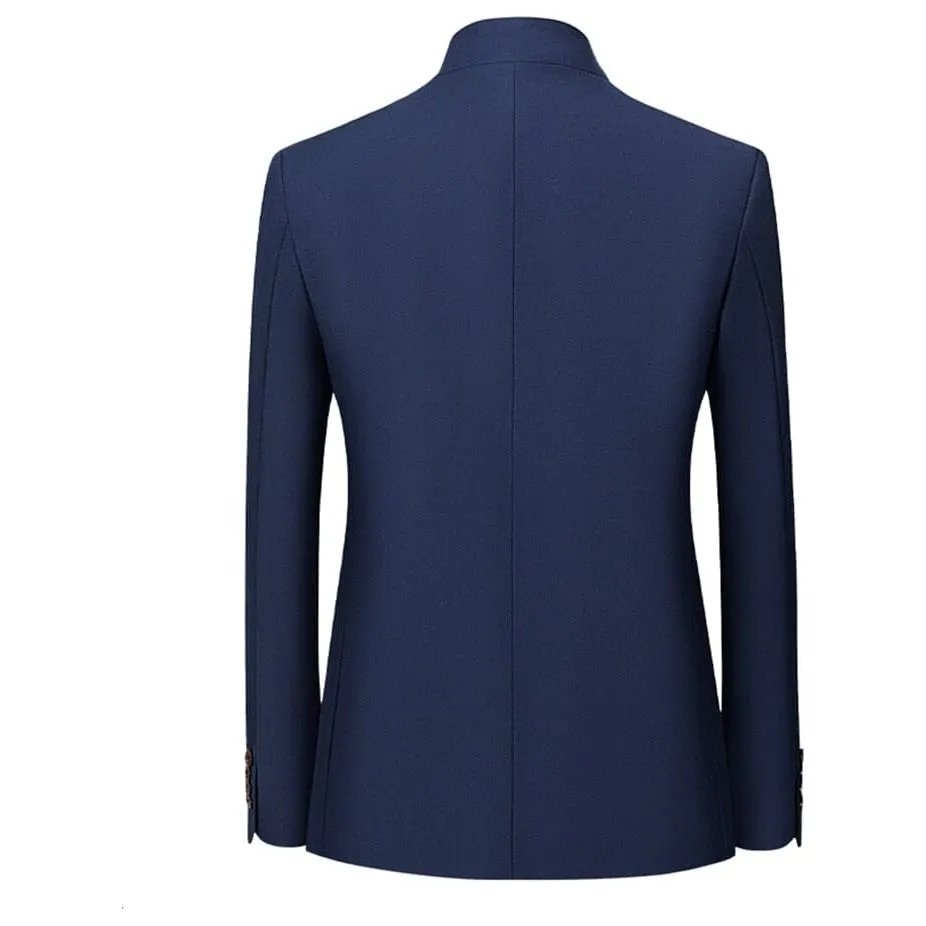 The Dynasty Mandarin Collar Jacket - Multiple Colors