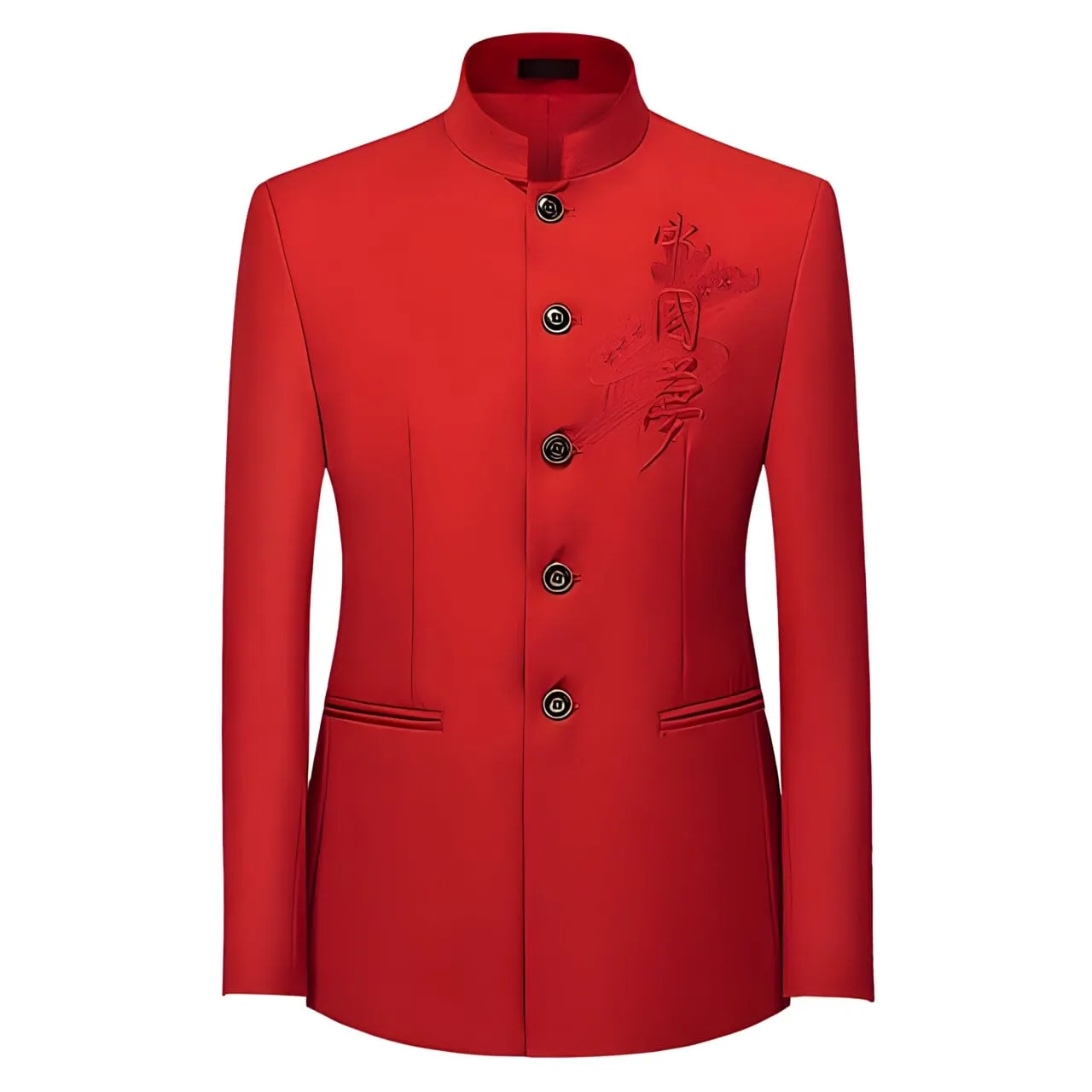 The Dynasty Mandarin Collar Jacket - Multiple Colors