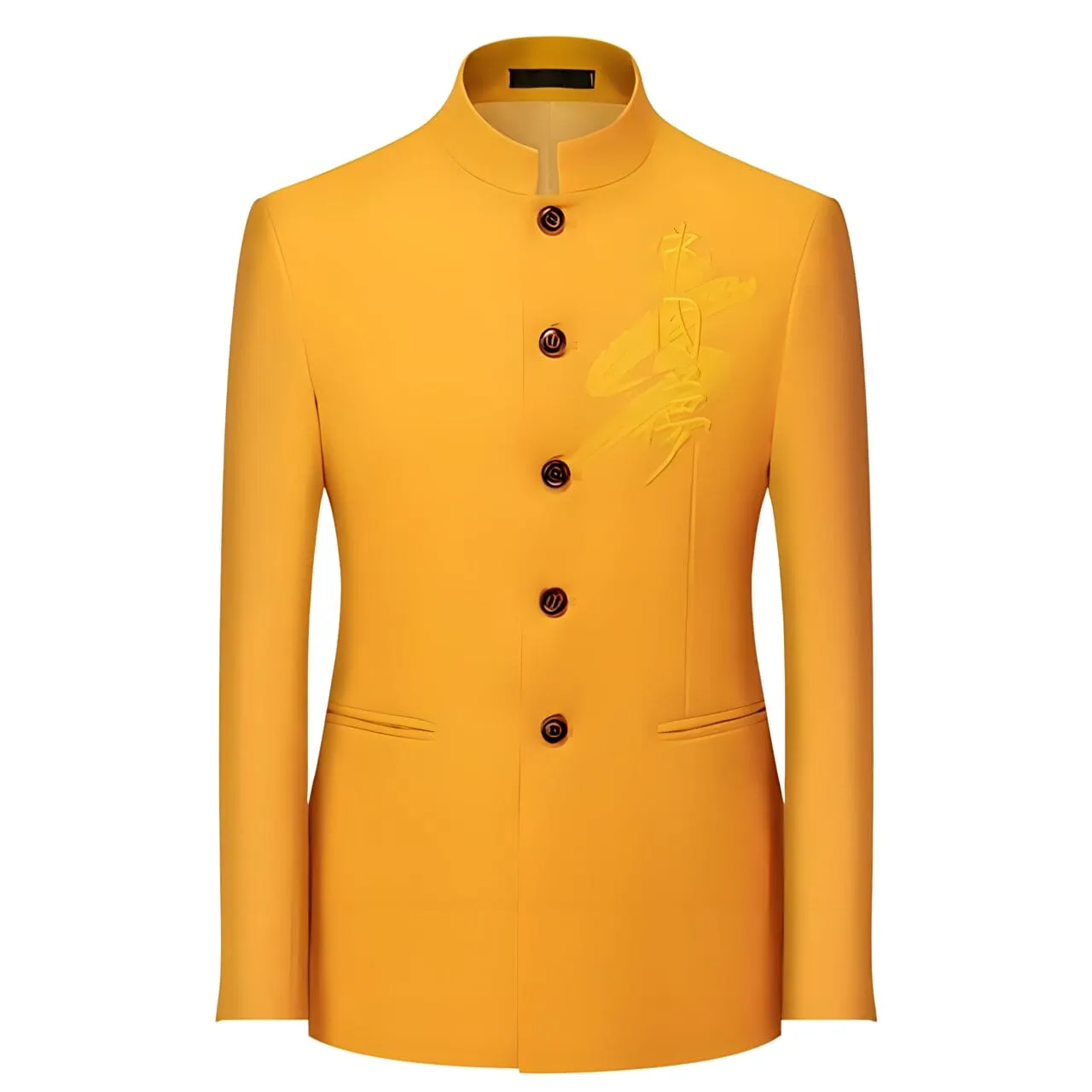 The Dynasty Mandarin Collar Jacket - Multiple Colors