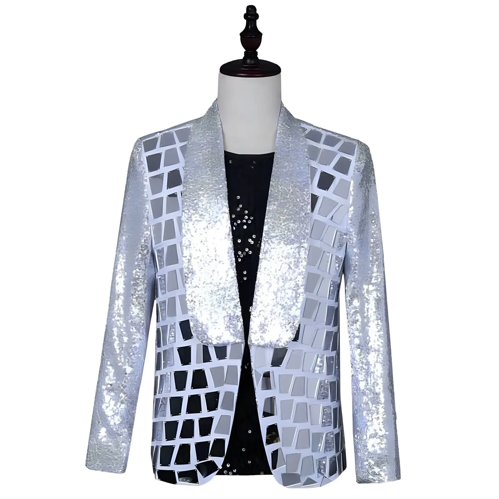 The Francesco Slim Fit Sequin Blazer Suit Jacket