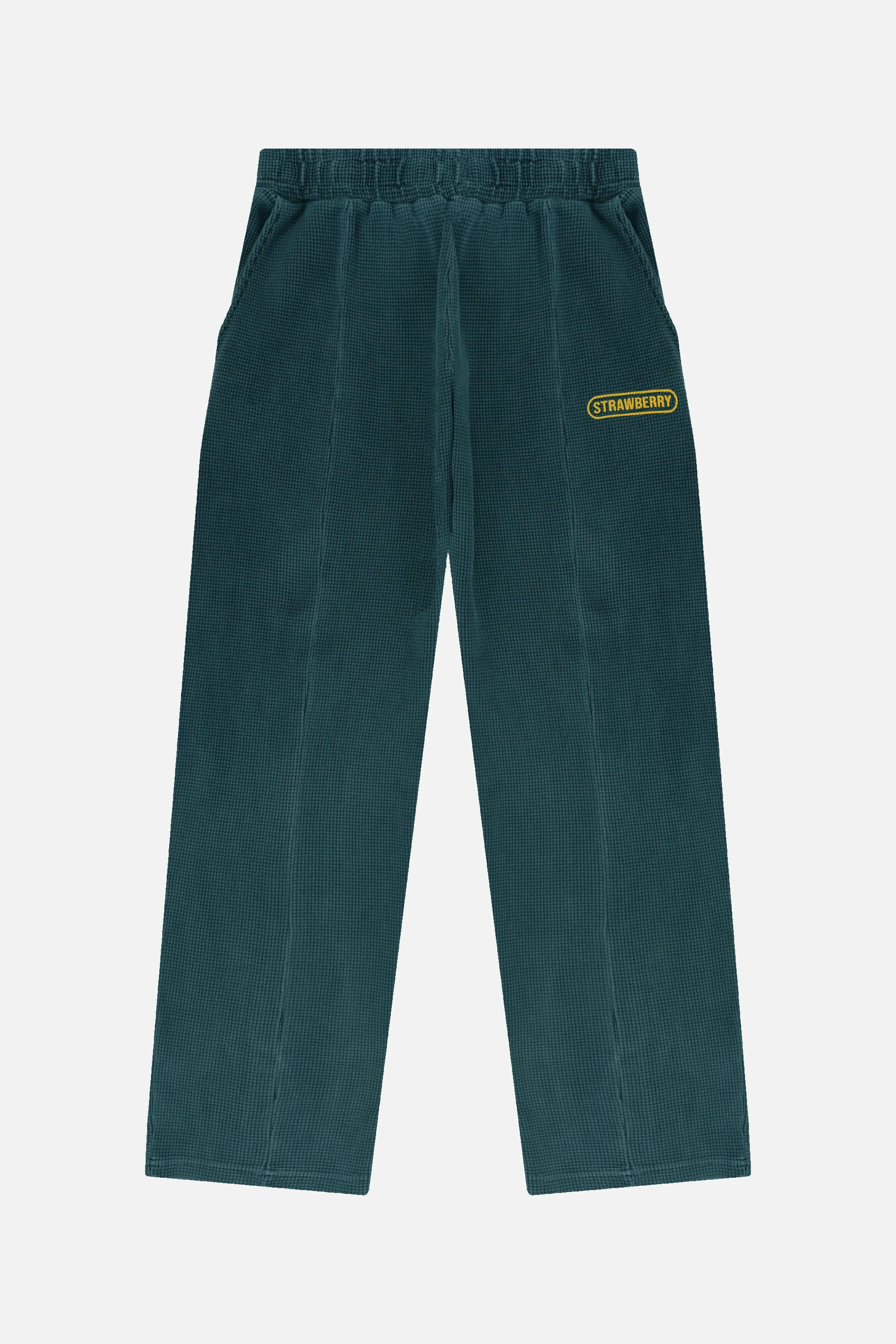 Thermal Pleated Sweatpant - Teal