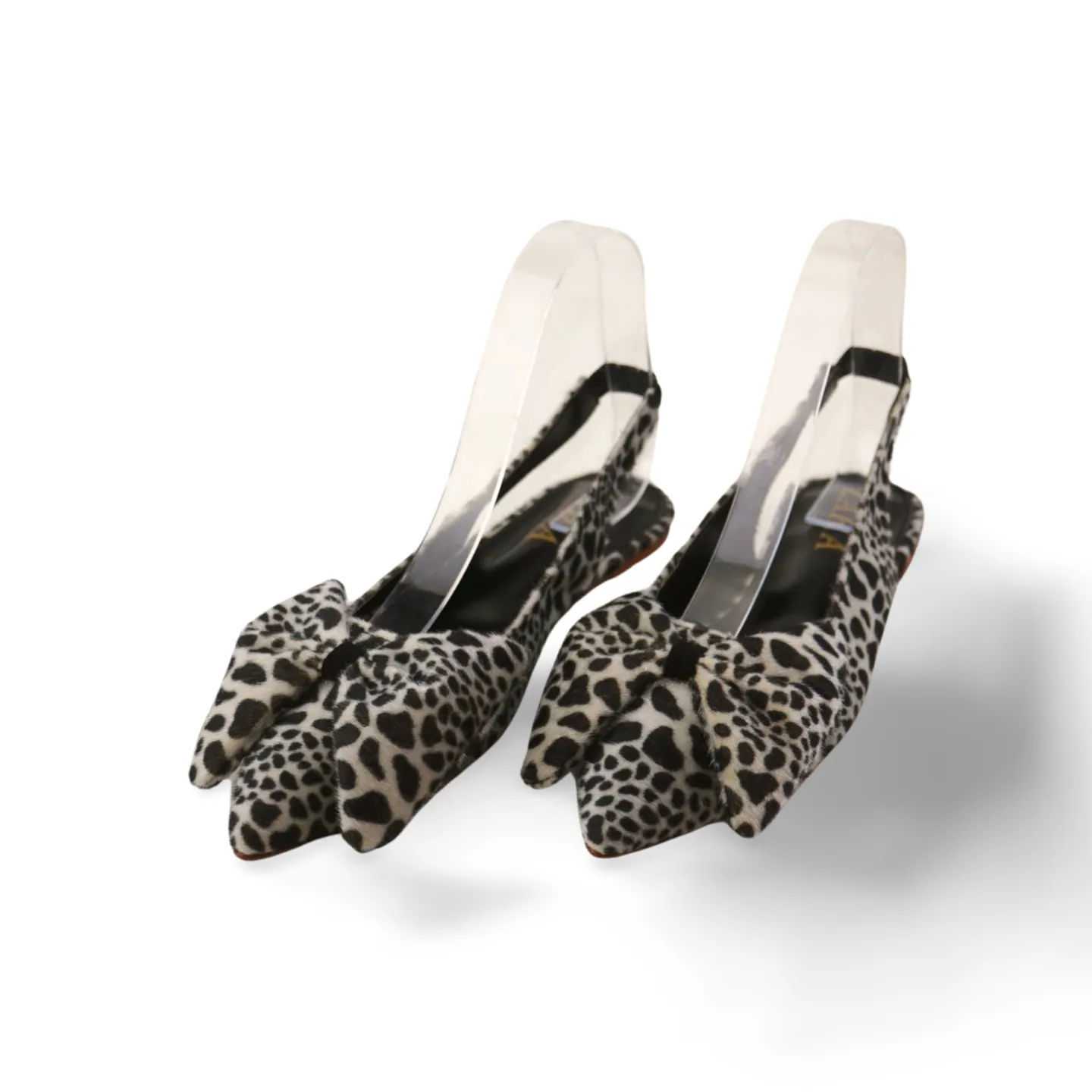 Trendy Leopard Print Sling Back Flats Mules - Comfortable and Stylish