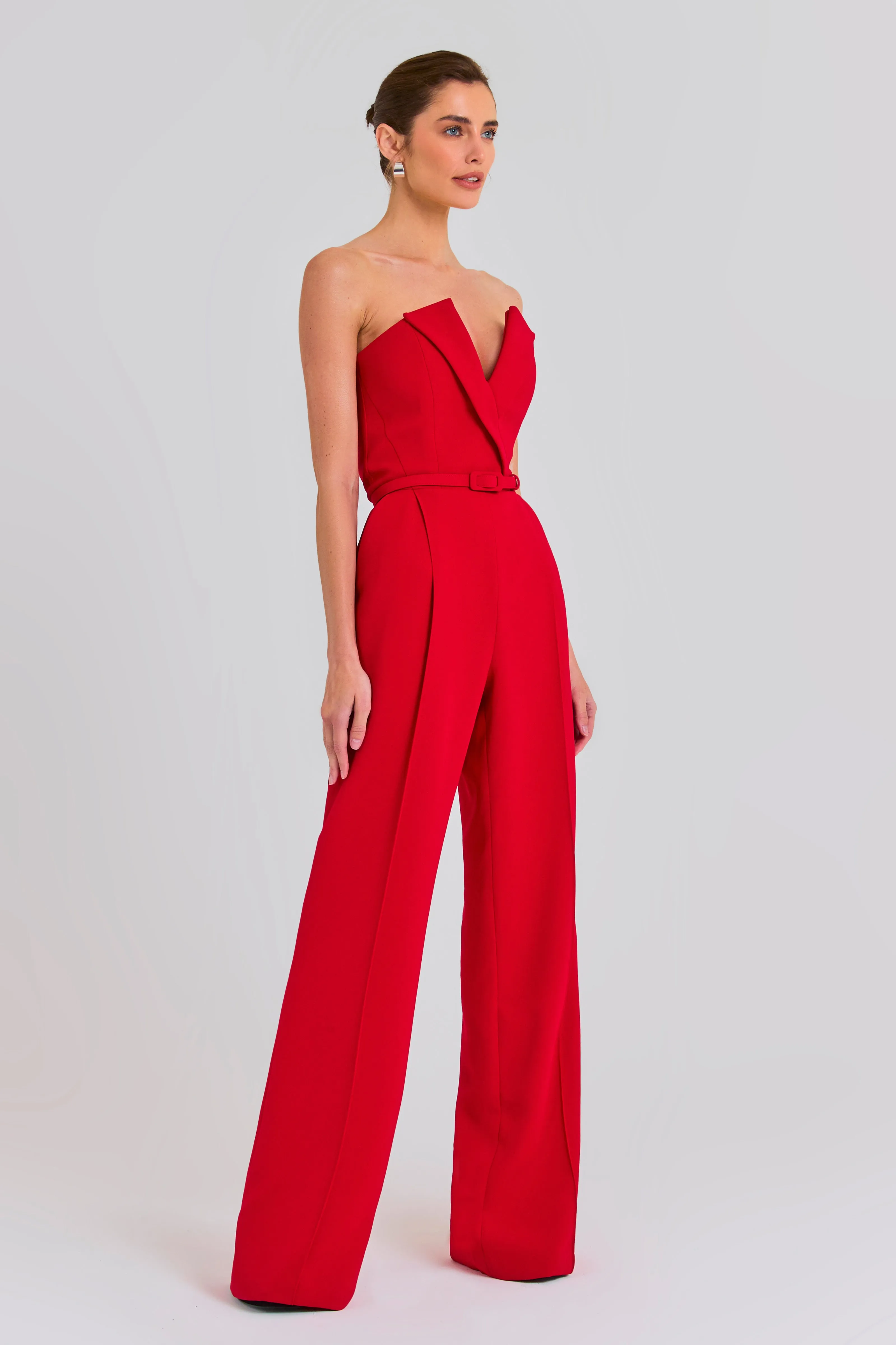 Vanessa Red Jumpsuit