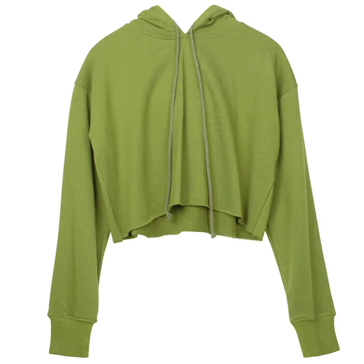 Women's Fleece Crop Hoodie