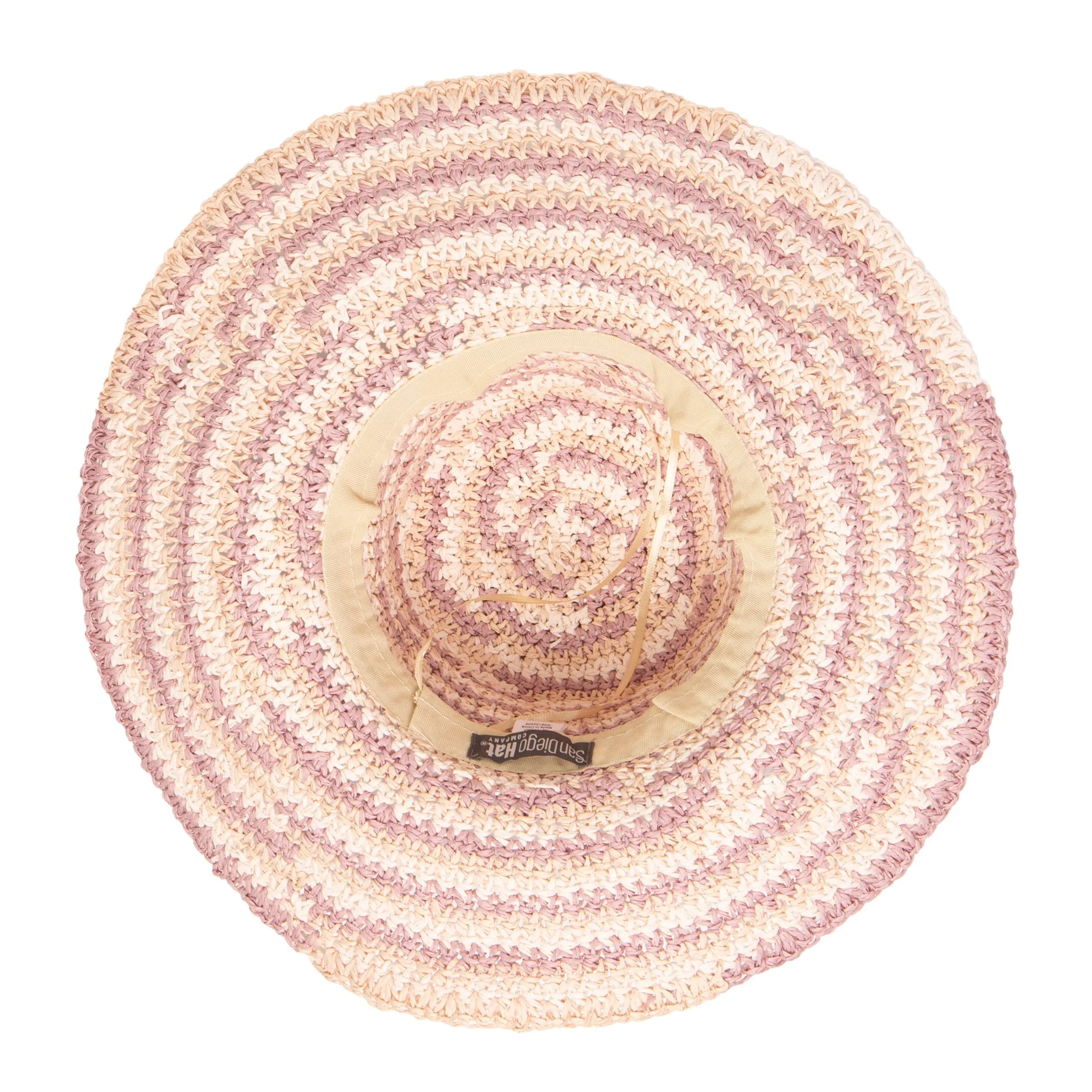 Women's Space Dye Crochet Sun Hat (PBM3021)