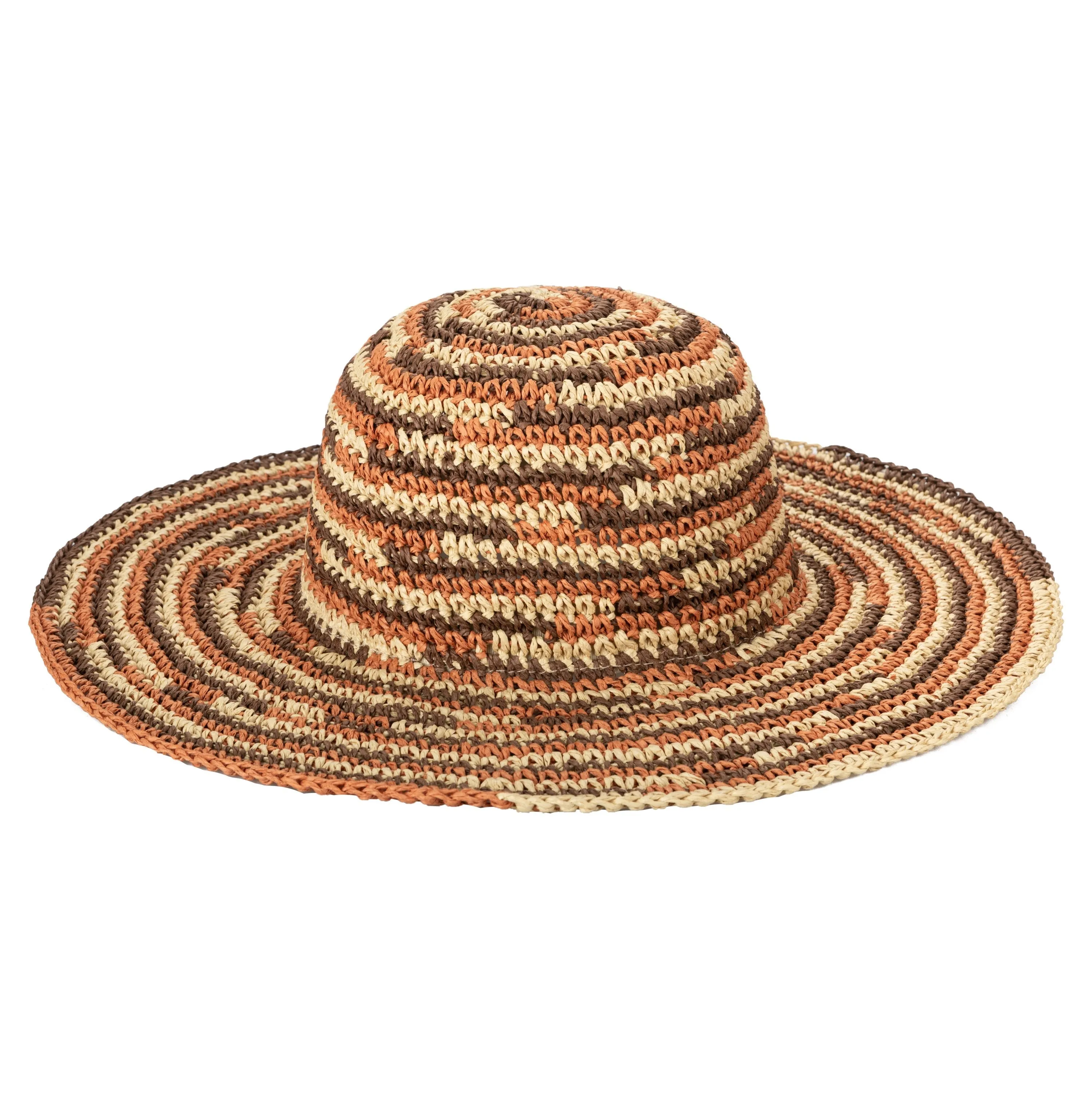 Women's Space Dye Crochet Sun Hat (PBM3021)