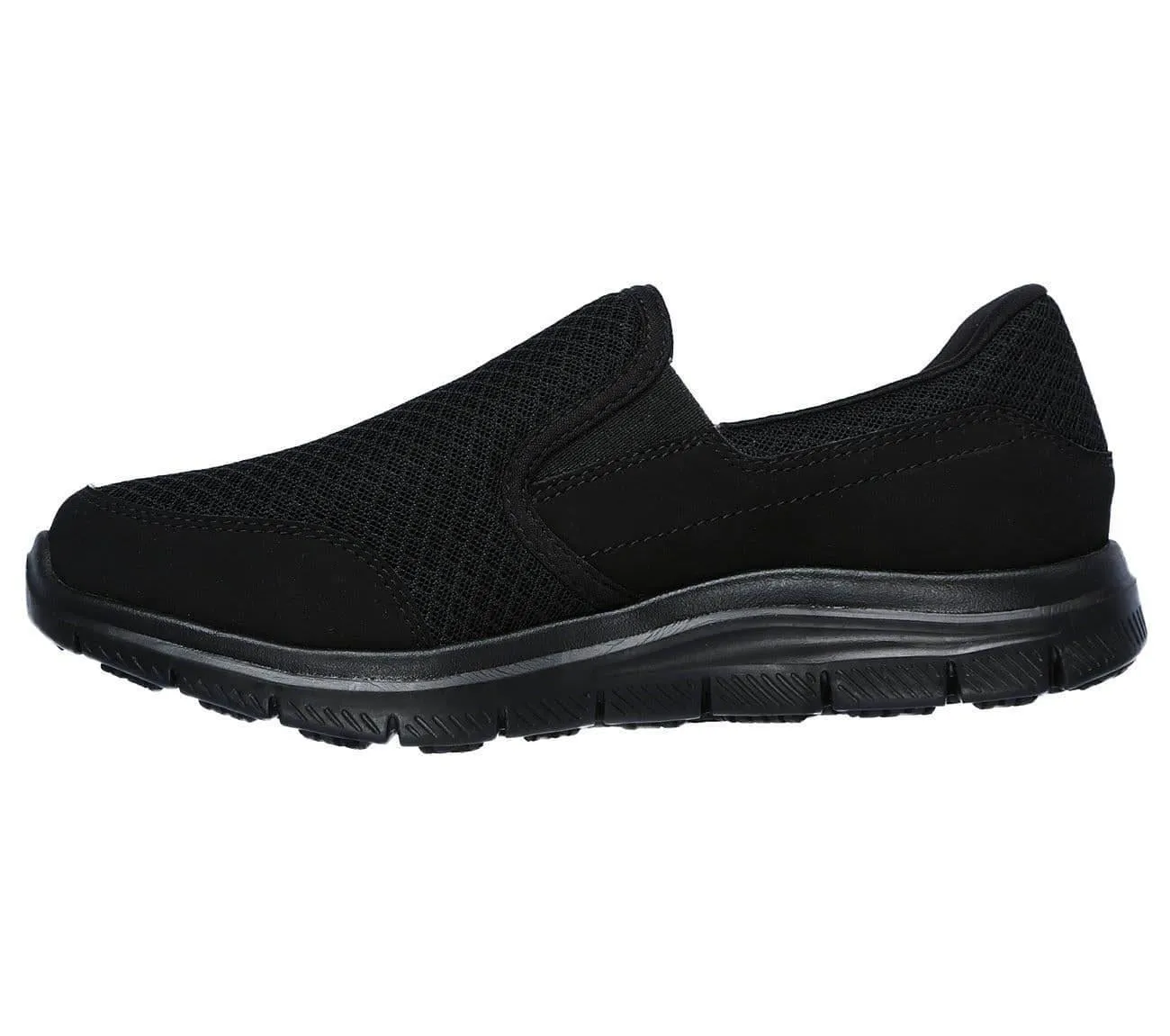 Women's Wide Fit Skechers 76580EC Cozard SR Occupational Sneakers